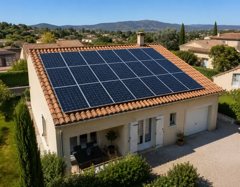 Prime à l'autoconsommation panneaux solaires Saint-Pierre-dels-Forcats — aide financière de l'État